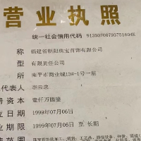 福建省朝陽珠寶首飾有限公司